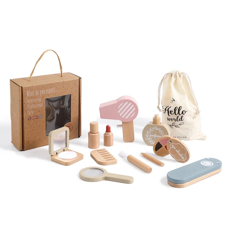 Playset di bellezza in legno
