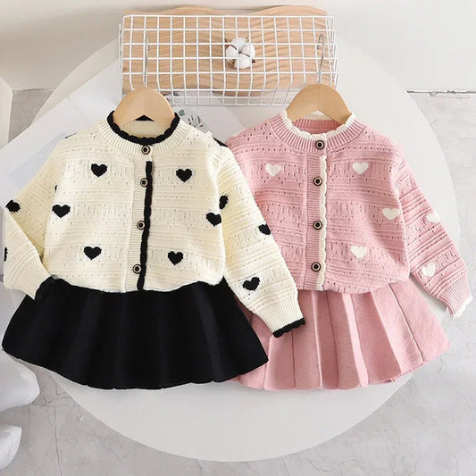 Girls' Winter Knit Set