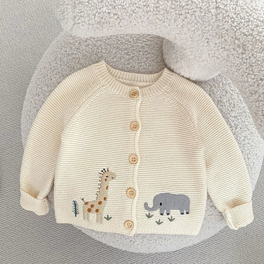 Giacca per bambini in maglia di Safari Adventure