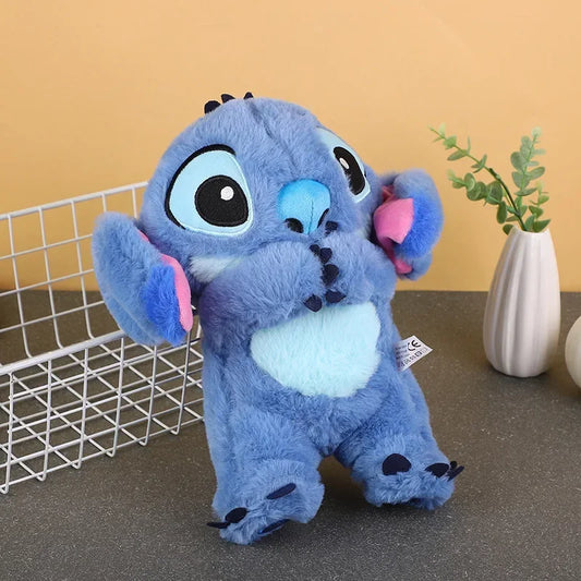 Muñeca de peluche de puntada con música de iluminación