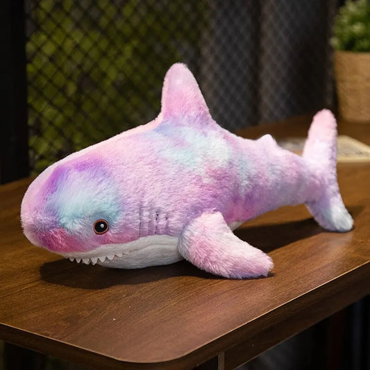 Rainbow Shark Plush Toy 