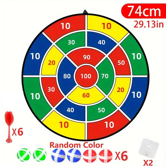 Color Target Velcro Dart Game