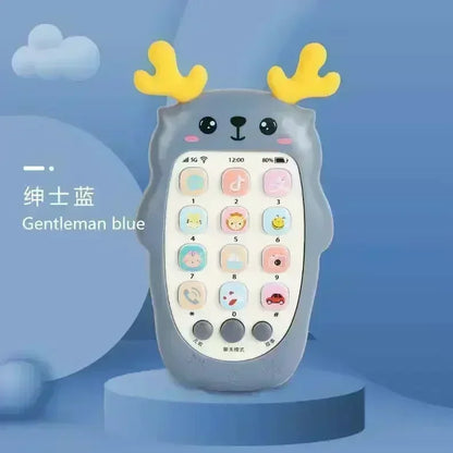 Teléfono de juguete para bebés de iluminación musical