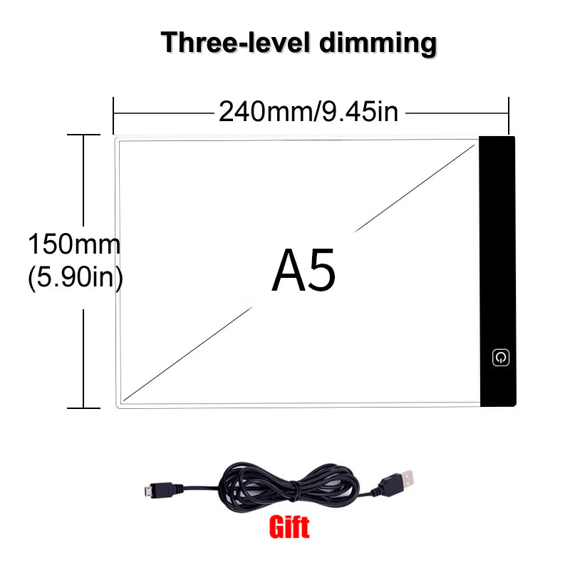 PAD LIGHT LED per il disegno