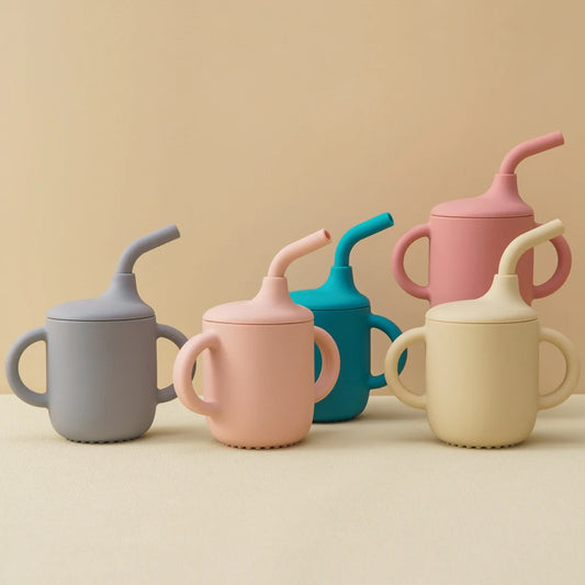 Tazas de silicona sippy