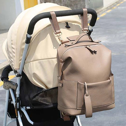 PU Leather Mommy Backpack