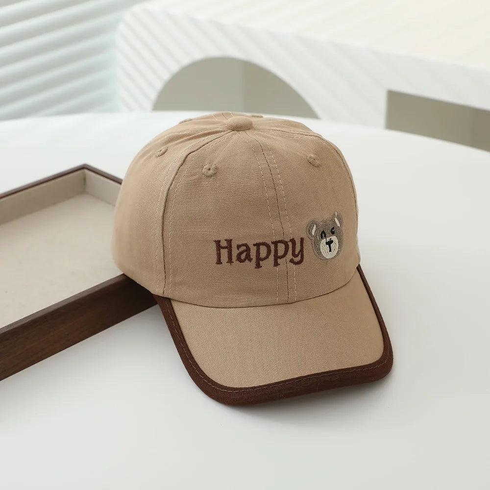 "Mamá + papá = yo" gorra de béisbol para niños