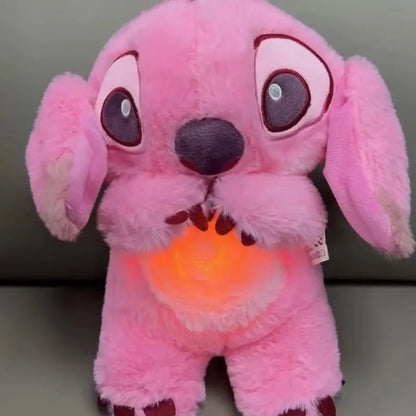Muñeca de peluche de puntada con música de iluminación