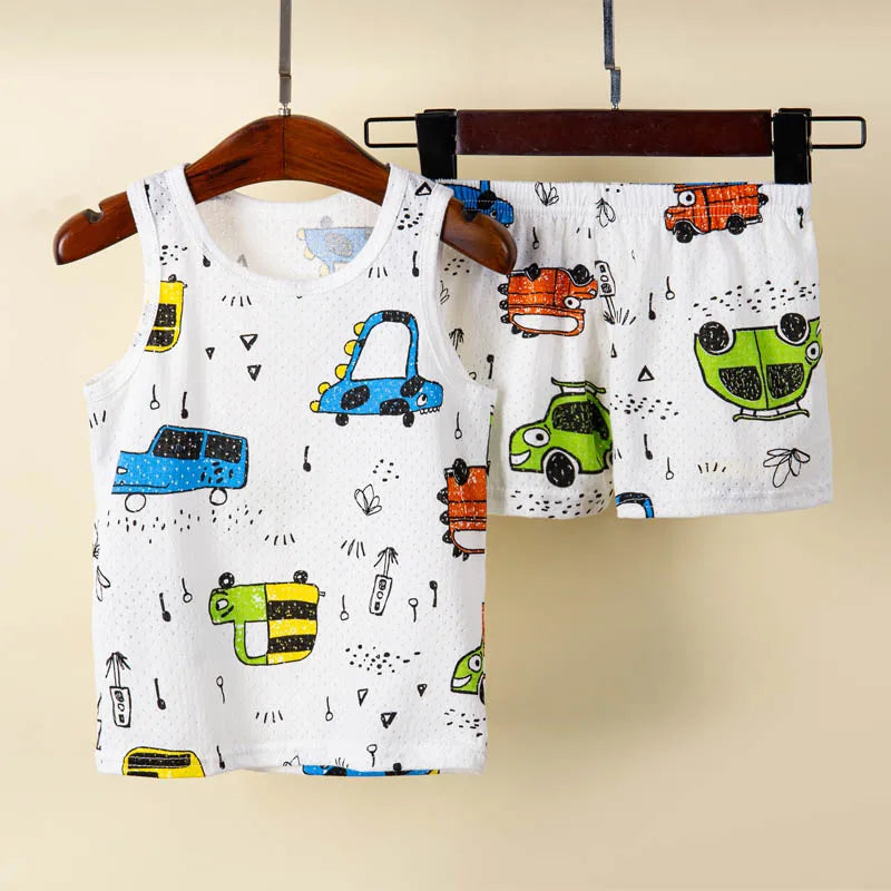 Monster Fun Fun sin mangas de pijama sin mangas