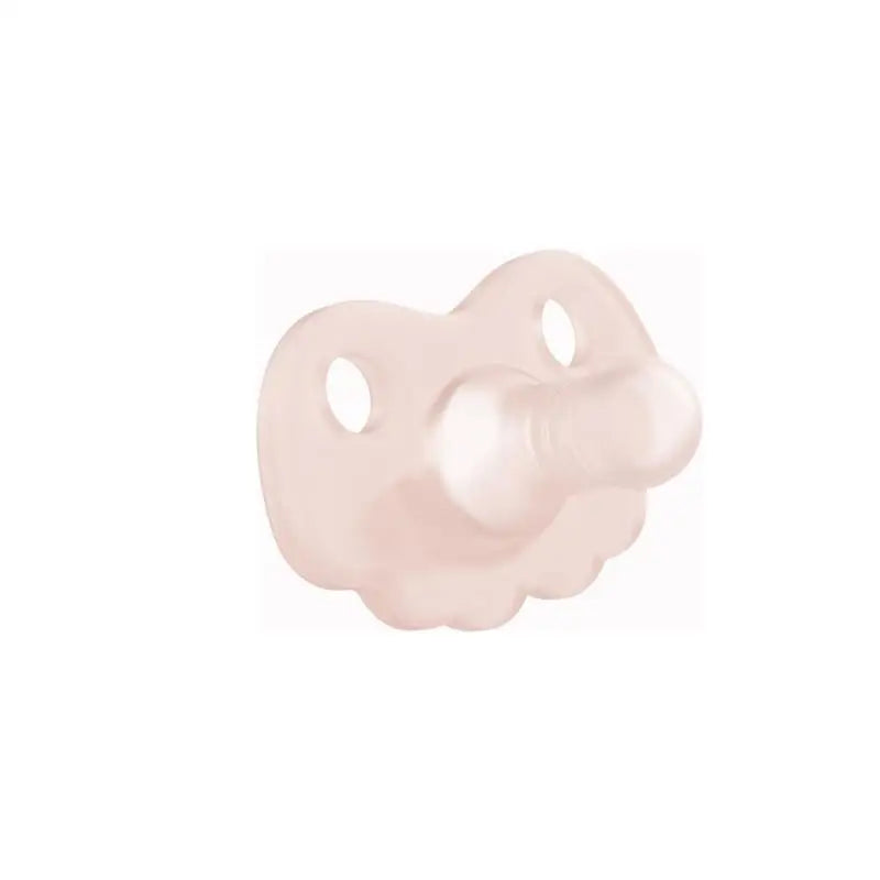 Ciuccio in silicone monopezzo traslucido