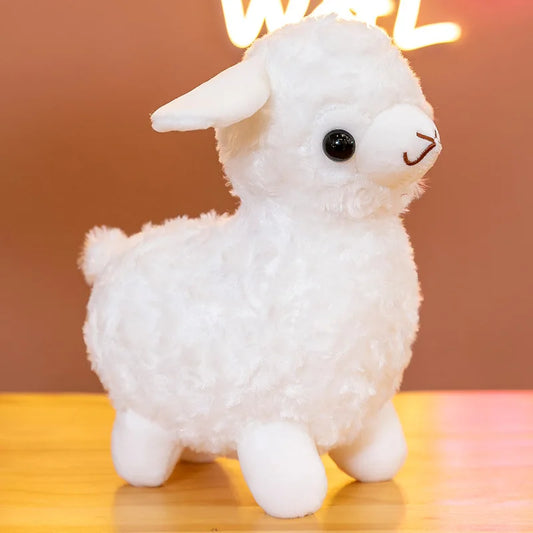 Fluffy Alpaca Plush Pair