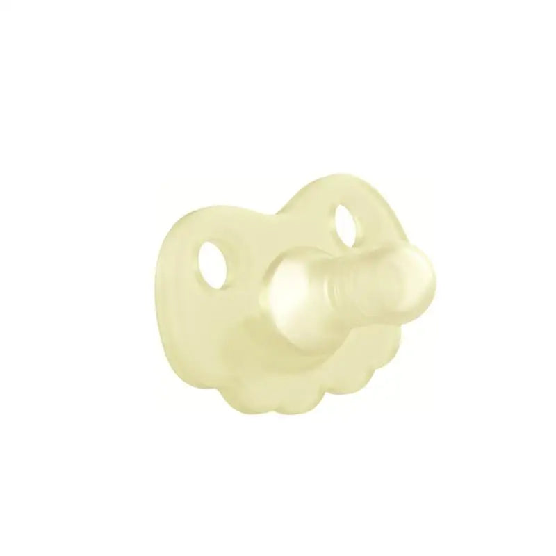 Ciuccio in silicone monopezzo traslucido