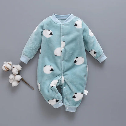 Pajama de ropa de recién nacido de invierno