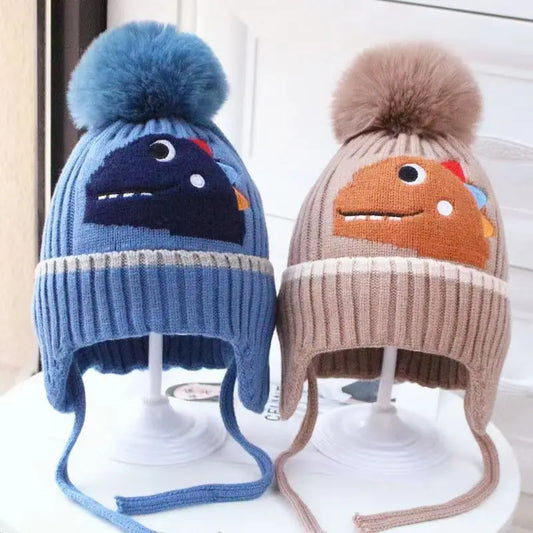Colección de sombrero de invierno tejido