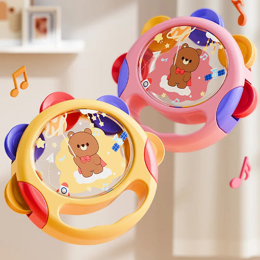 Juguete musical de tamborina para bebés 