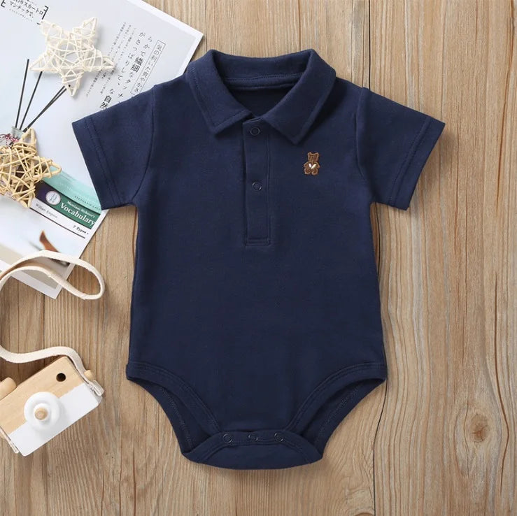 Baby polo Romper informal 