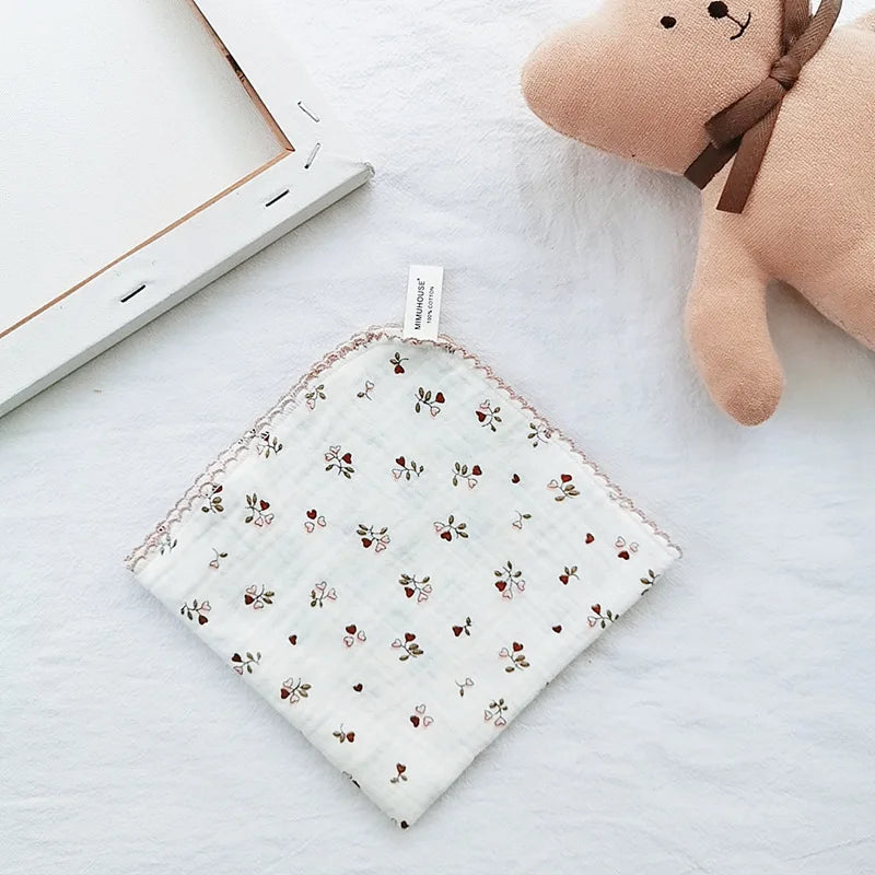 Set di stoffa di tela da lavaggio per bambini muschiato e tela 