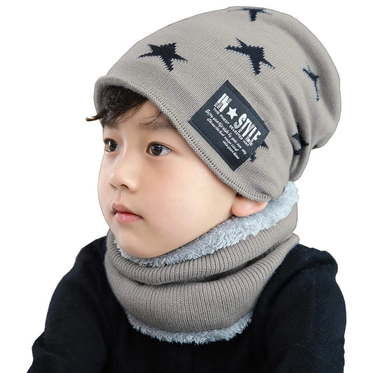 Set de borro de estrella gris de etiqueta de estilo