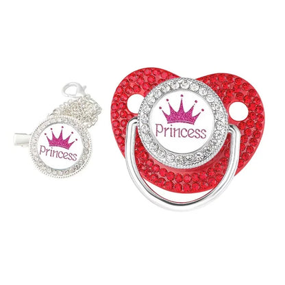 Set di cichifieri Rhinestone del Principe e Principessa