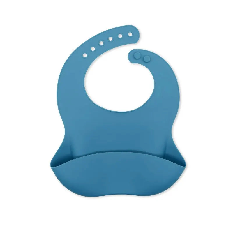 Bavaglini di silicone regolabili 