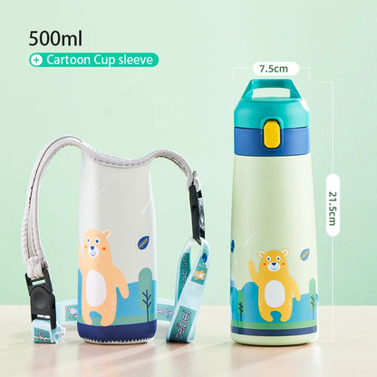 Bottiglie d'acqua per bambini a tema animale