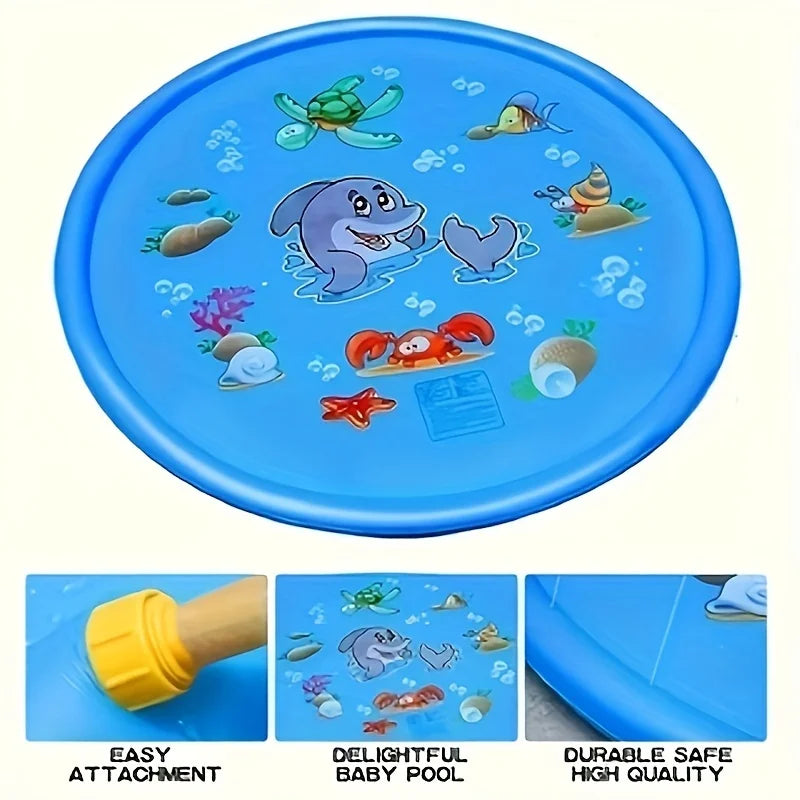 Alfombra de aerosol infantil inflable