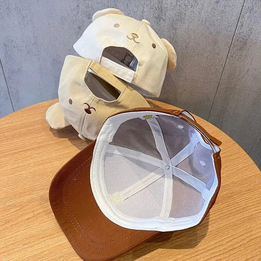 Cappellino da baseball orecchie di animali 