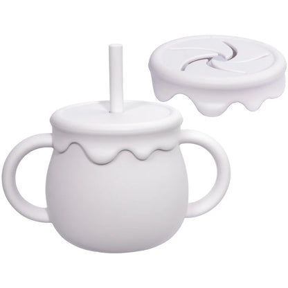 Colección de taza colorida con patrocinio de olas