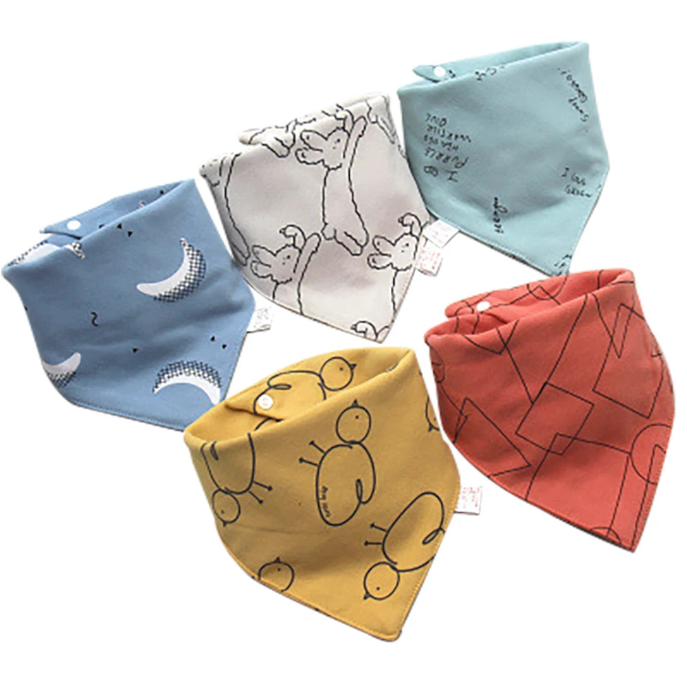 Set di bavaglini con design adorabili