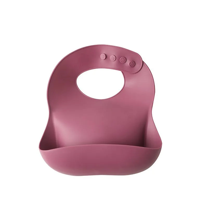 Eleganti bavaglini in silicone con design a prua