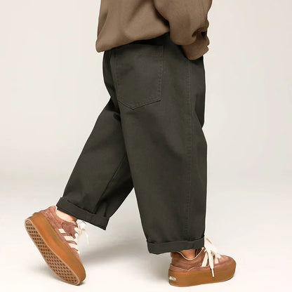Primavera 2025 pantalones de algodón para niños