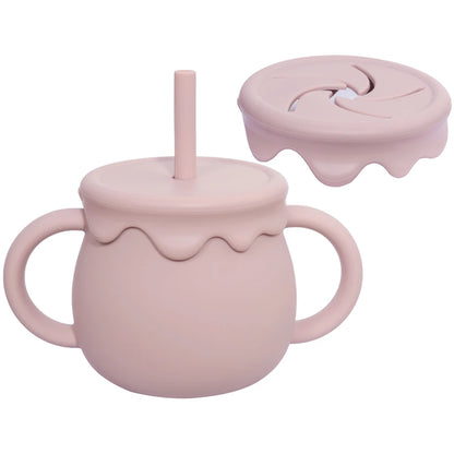 Colección de taza colorida con patrocinio de olas
