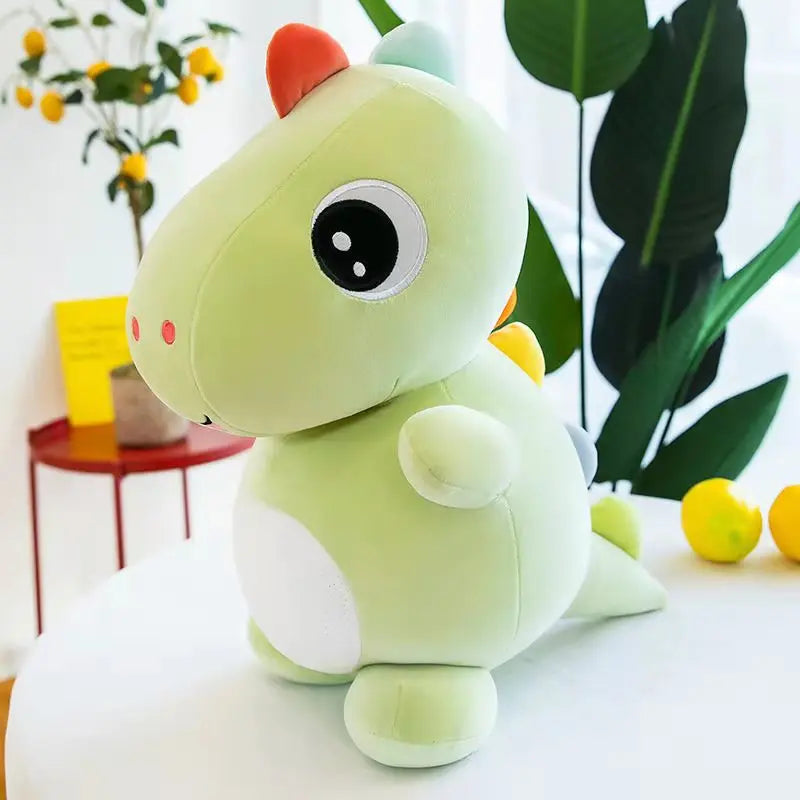Simpatico giocattolo di peluche di dinosauro