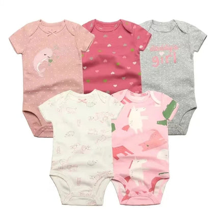 5pcs/lote trajes de bebé
