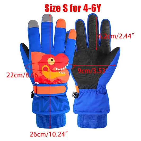 Dino Explorer Kids Gloves invernali