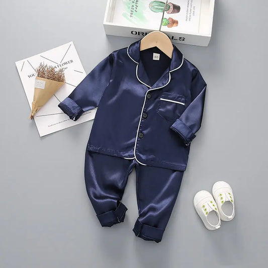 Pajama satinado para niños