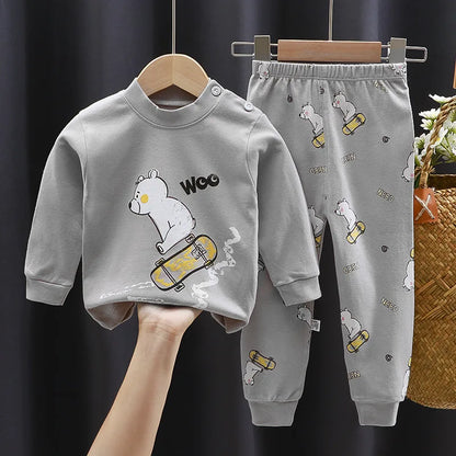 Set de pijama festivo de Santa & Tree