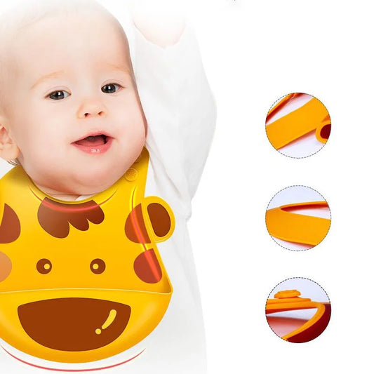 Playful Silicone Babs Bibs