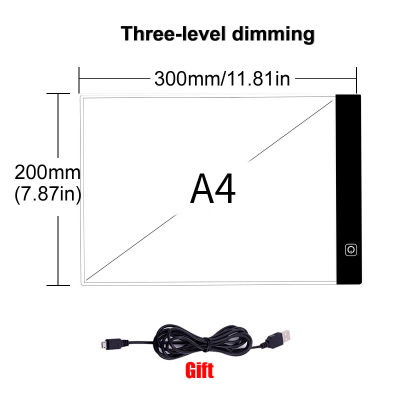 PAD LIGHT LED per il disegno