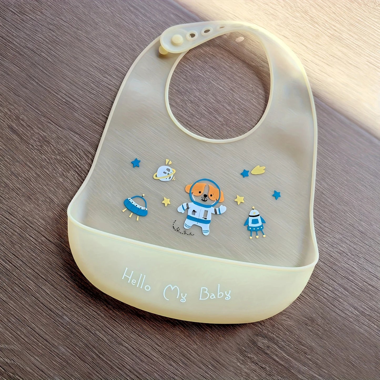 Bibs de bébé en silicone ludique