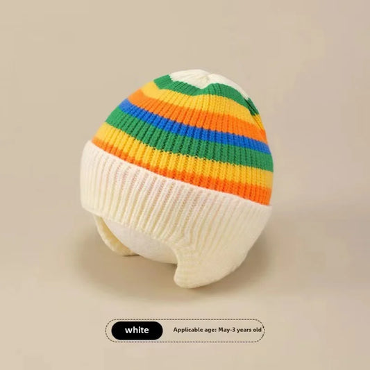 Cappello invernale per orso a maglia