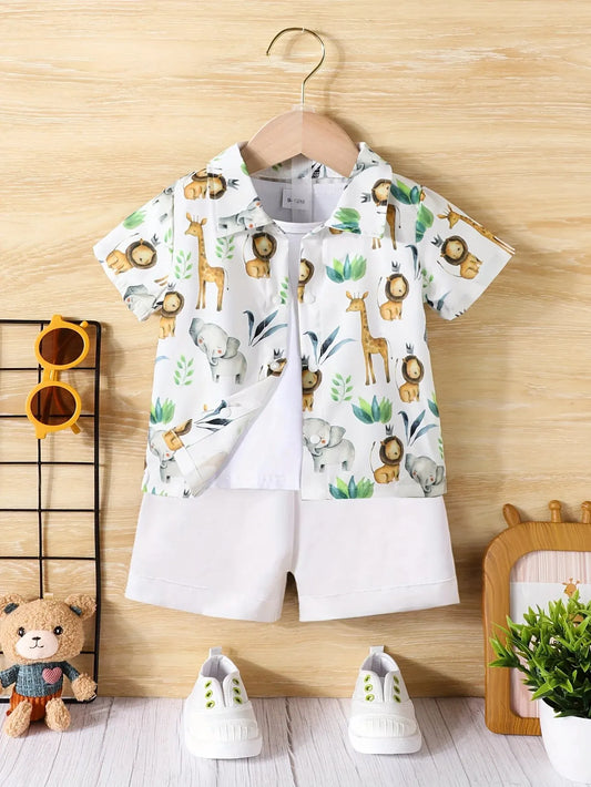 Set di bambini per bambini Safari