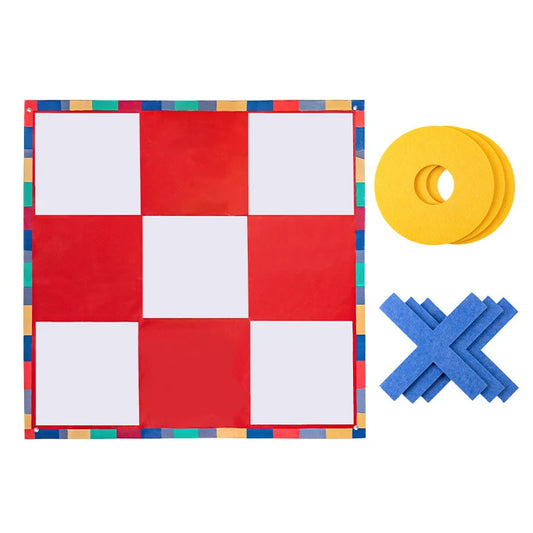 Estera de juego gigante tic-tac-toe