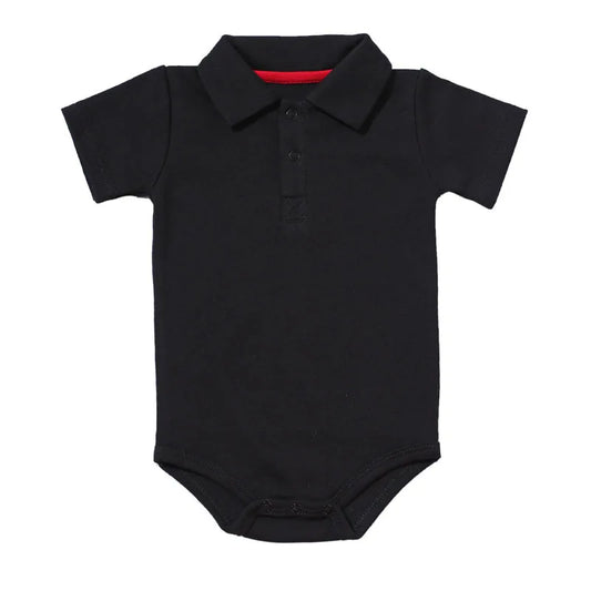 Bodysuit de polo de bebé clásico 