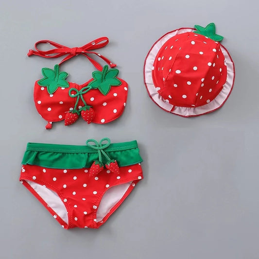 Set de bikini de fresa dulce