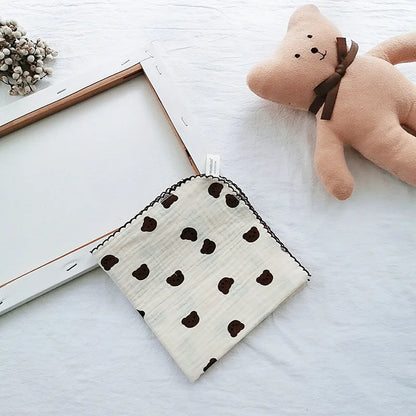 Set di stoffa di tela da lavaggio per bambini muschiato e tela 