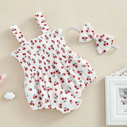 Été pour bébé fille avec bandeau 