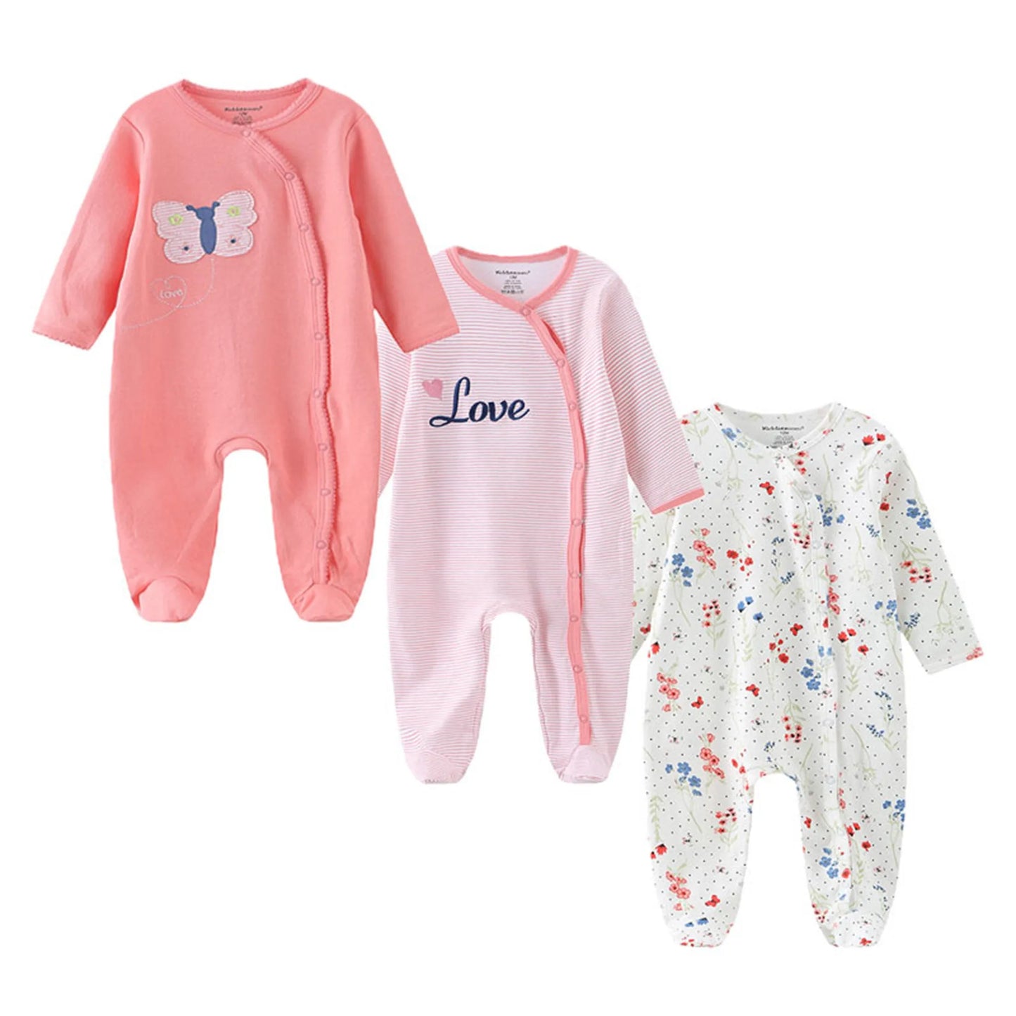 3 pcs/lote de invierno unisexbody