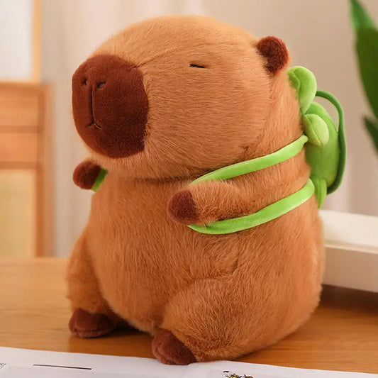 Push Capybara Toy con zaino
