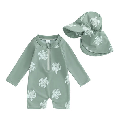 Costume da bagno per la guardia eruttinata per ragazzi/ragazze per bambini